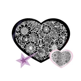 Starnails Razítkovací destička S10 - Ornamenty