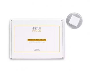 Starnails Removal foil Wraps Starnails - fólie k odstranění gel laku, 100ks