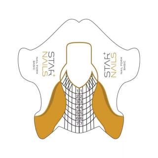 Starnails Šablony na nehty BASIC - 500 ks