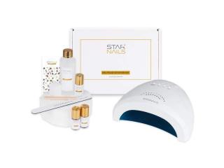 Starnails Sada STARNAILS Gel Polish Starter Set + UV/LED S9 - univerzální základ pro modeláž gel lakem