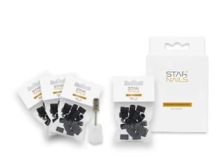 Starnails Sada STARNAILS Sanding Bands with Holder - brusné válečky s nástavcem 80 ks