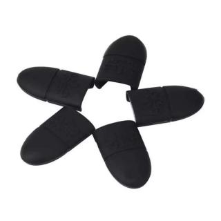 Starnails Silikonové náprstky na odstranění gel laku Black