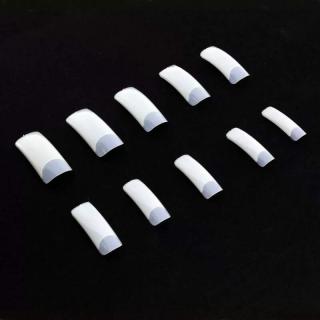 Starnails Tipy NATURAL - tvar hranatý, dl.l.plocha, box 300 ks