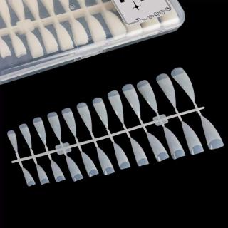 Starnails Tipy NATURAL - tvar mandle dlouhé, dl. l. pl., 240ks