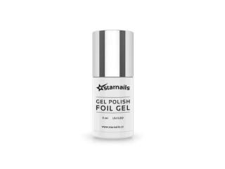 Starnails UV/LED Foil Gel Clear 5ml  - podkladová vrstva pro fólie + DÁREK