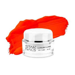 Starnails UV/LED Gel Luxury Line, 5ml, SN 036 - Burning Orange - barevný gel