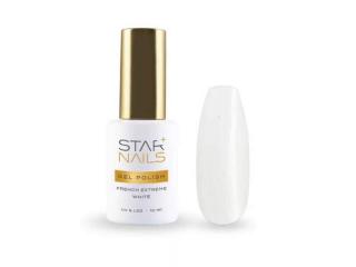 Starnails UV/LED Gel Polish Art French Extreme White, 10ml – bílý gel lak