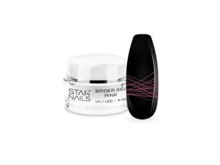 Starnails UV/LED Gel Spider Pink, 5ml - barevný gel