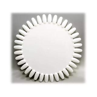 Starnails Vzorník na UV gel/gel lak/ lak, NATURAL - tvar mandle, sluníčko velké