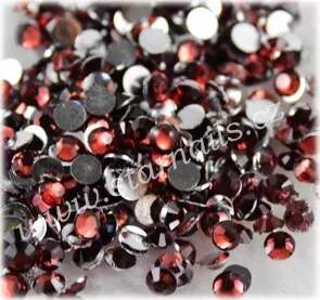 Starnails Zirkony na nehty - Red Coffee 2mm, 100ks