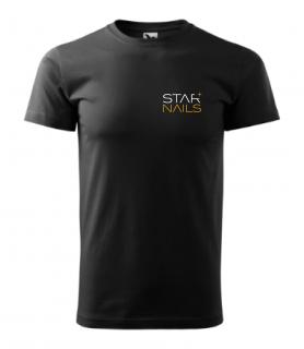 Tričko Starnails černé vel. XL - pánské (Tričko Starnails)