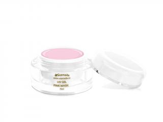UV Gel Pink Mask, 15ml - stavební gel (UV gel modelační růžový mléčný)