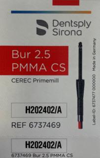 Burr PMMA CS 2.5, 3ks