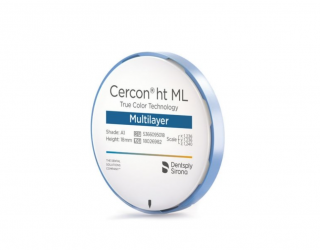Cercon disk HT ML 98 18 mm Odstín: A2