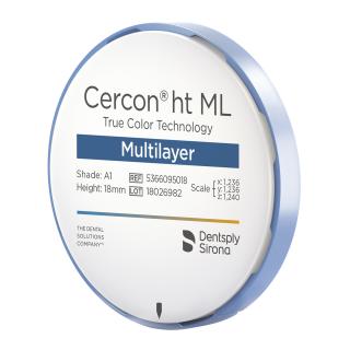 Cercon disk HT ML 98 25 mm Odstín: A3,5