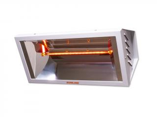 Elektrický infrazářič SUNLINE SP1500 s výkonem 1500 W, bílý