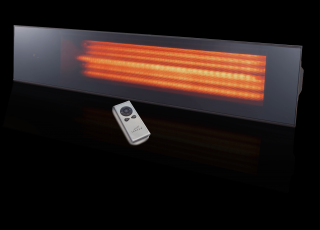 Infrazářič Tansun LINEA 2400W - s designovým ochranným sklem SHOTT s DO