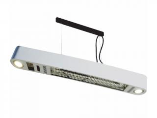 Warmwatcher PLUTO L (Riesling) 1500W - závěsné infra topidlo, bílý