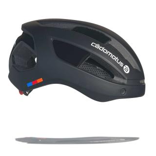 Sigma II aerodynamická helma na brusle a kolo -  černá Obvod hlavy: 54-58 cm (S/M)