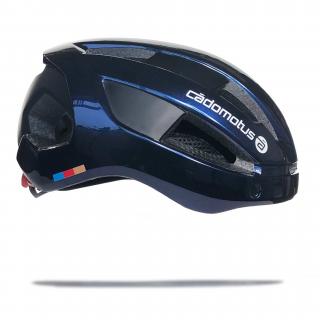 Sigma II aerodynamická helma na brusle a kolo - Galaxy modrá Obvod hlavy: 58-61 cm (L/XL)
