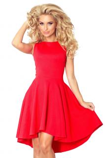 Společenské šaty Dahlia červené Velikost: L (40)