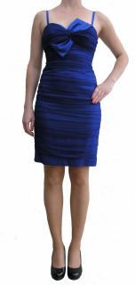 Společenské šaty Leanna modré Velikost: XS/S