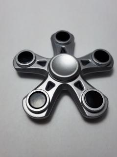 Fidget Spinner Hvězdice šedá  (SUPER KVALITA)