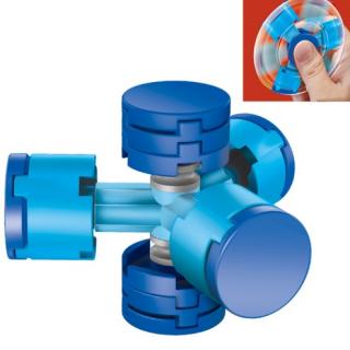Fidget Spinner skládací modrý