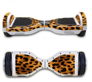 Nálepka pro hoverboard Leopard (gyroboard, smart balance wheel) / hoverboard je podobný známému vozítku mini segway