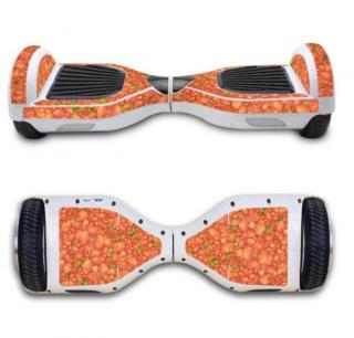 Nálepka pro hoverboard Orange (gyroboard, smart balance wheel) / hoverboard je podobný známému vozítku mini segway