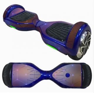 Nálepka pro hoverboard Vesmír (gyroboard, smart balance wheel) / hoverboard je podobný známému vozítku mini segway
