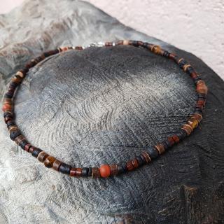 John  Pánský náhrdelník (kokos, láva, minerály)