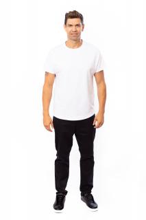 Pánské tričko KIMONO bílé Barva: bílé, Velikost: L, Prodloužení délky: NE