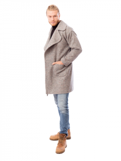 Zimní kabát oversize ANTHRISCUS šedý