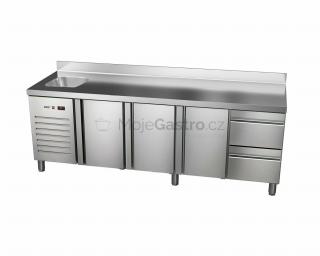 ETP-7-225-32 HC S GI agregát vlevo + dřez