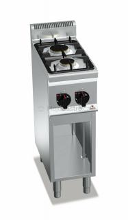 Plynový sporák Bertos G6F2MPW (9,5 kW)
