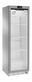 Skříň chladící AKD 400RG SS 360 L nerez/sklo