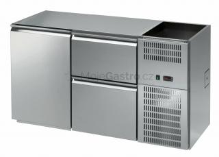 Stůl barový REGD 212N 2sekce linie 700 (bez chl.vany)