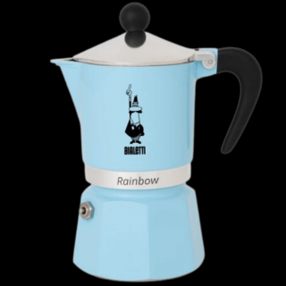 Bialetti Rainbow azurová 3 porce
