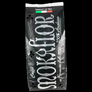 Caffé MOKAFLOR Black 1kg zrnková káva