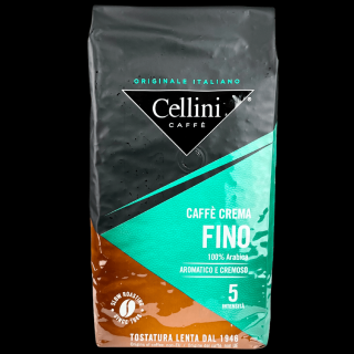 Cellini Caffe Crema Fino 100% Arabica zrnková káva 1kg