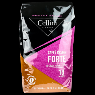 Cellini Caffe Crema Forte 40% Arabica zrnková káva 1kg