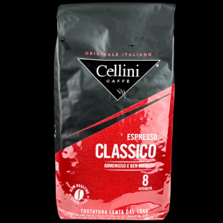 Cellini Espresso Classico 70% Arabica zrnková káva 1 kg