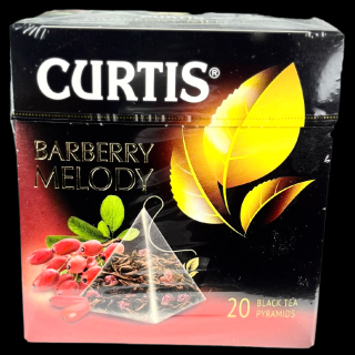 Curtis černý čaj Barbery Melody pyramidy 20ks