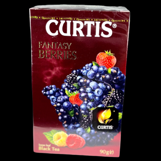 Curtis sypaný černý čaj Fantasy Berries 90g