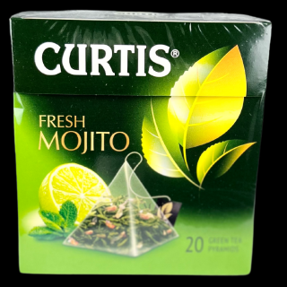 Curtis zelený čaj Fresh Mojito pyramidy 20ks