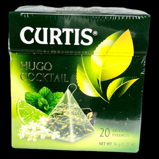 Curtis zelený čaj Hugo Cocktail pyramidy 20ks