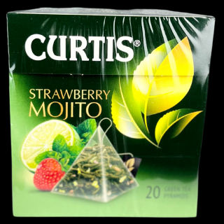 Curtis zelený čaj Strawberry Mojito pyramidy 20ks