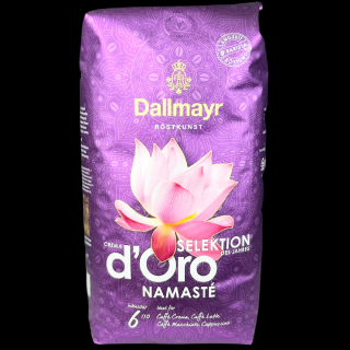 Dallmayr Namasté Crema d´Oro zrnková káva 1kg
