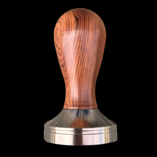 Dřevěný tamper, 51mm, plochý, rosewood